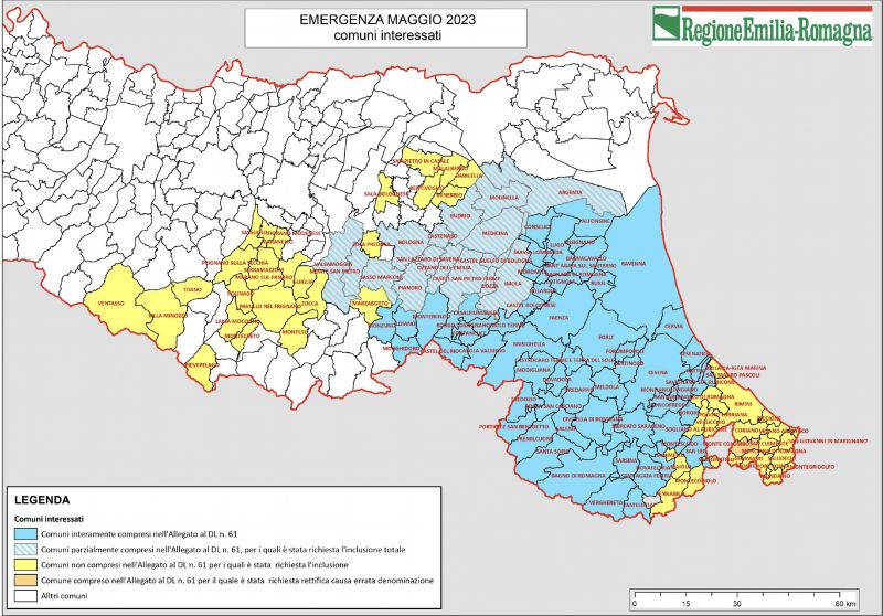 PROGEO: vicino all'Emilia Romagna colpita da alluvione e frane